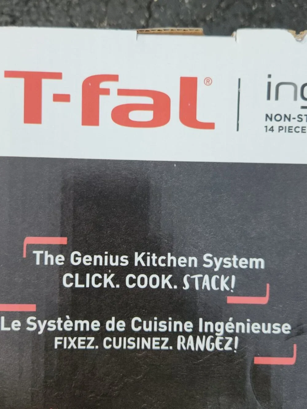 T-fal Ingenio Expertise Non Stick Cookware Set 14 Piece, Induction Oven Broiler